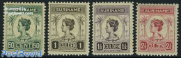 Suriname, Colony 1913 Definitives 4v, Unused (hinged) - Autres & Non Classés