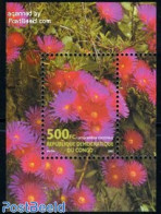 Congo Dem. Republic, (zaire) 2002 Flowers S/s, Mint NH, Nature - Flowers & Plants - Autres & Non Classés