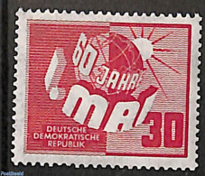 Germany, DDR 1950 First Of May 1v, Mint NH - Ungebraucht