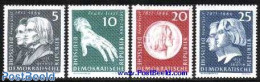 Germany, DDR 1961 Franz Liszt 4v, Mint NH, Performance Art - Music - Unused Stamps