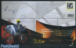 Finland 2008 100 Years Technical University S/s, Mint NH, Science - Education - Art - Modern Architecture - Unused Stamps