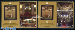 Bosnia Herzegovina 2005 Istanbul 2v+tabs, Mint NH, Nature - Horses - Art - Architecture - Museums - Museen