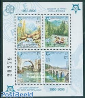 Bosnia Herzegovina - Serbian Adm. 2005 50 Years Europa Stamps S/s, Mint NH, History - Transport - Various - Europa Han.. - Idées Européennes