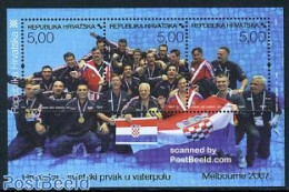 Croatia 2007 World Champion Waterpolo S/s, Mint NH, Sport - Sport (other And Mixed) - Kroatien