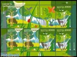 Belarus 2011 Europa, Forests M/s, Mint NH, History - Nature - Europa (cept) - Animals (others & Mixed) - Butterflies -.. - Rotary, Club Leones