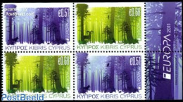 Cyprus 2011 Europa, Forests 4v (from Booklets), Mint NH, History - Nature - Europa (cept) - Animals (others & Mixed) -.. - Neufs