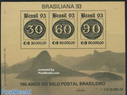 Brazil 1993 Brasiliana S/s, Mint NH, Stamps On Stamps - Unused Stamps