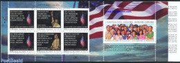 Marshall Islands 2001 September 11 7v In Booklet, Mint NH, Transport - Various - Stamp Booklets - Fire Fighters & Prev.. - Ohne Zuordnung