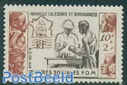 New Caledonia 1950 Overseas Aid 1v, Mint NH, Health - Health - Ungebraucht