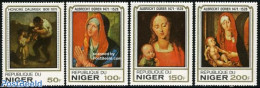 Niger 1979 Daumier, Durers 4v, Mint NH, Art - Dürer, Albrecht - Paintings - Niger (1960-...)