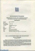 Austria 1968 KLAGENFURT 1V BLACKPRINT, Mint NH - Ungebraucht