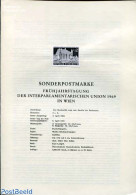 Austria 1969 INTERPARL. UNI BLACKPRINT, Mint NH - Neufs