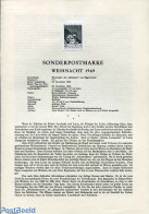 Austria 1969 CHRISTMAS 1V   BLACKPRINT, Mint NH - Unused Stamps