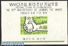 Korea, South 1964 W.H.O. S/s, Mint NH, Health - Health - Korea, South