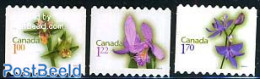 Canada 2010 Orchids 3v (with Year 2010) S-a, Mint NH, Nature - Flowers & Plants - Orchids - Nuovi