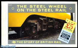 Great Britain 1986 The Story Of British Rail, Mint NH, Transport - Stamp Booklets - Railways - Ongebruikt
