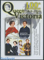 Ghana 2001 Queen Victoria 4v M/s, Mint NH, History - Kings & Queens (Royalty) - Case Reali