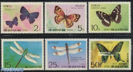 Korea, North 1977 Butterflies 6v, Mint NH, Nature - Butterflies - Corea Del Norte