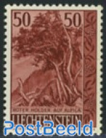 Liechtenstein 1959 50Rp, Stamp Out Of Set, Mint NH, Nature - Ongebruikt
