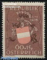 Austria 1949 60+15g, Stamp Out Of Set, Mint NH, History - Coat Of Arms - Nuovi