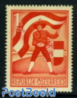 Austria 1950 Stamp Out Of Set, Mint NH - Ungebraucht