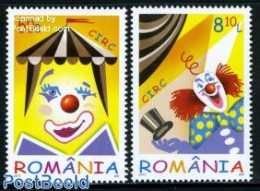 Romania 2011 Circus 2v, Mint NH, Performance Art - Circus - Unused Stamps