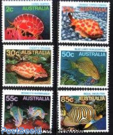 Australia 1984 Marine Life 6v, Mint NH, Nature - Fish - Ongebruikt