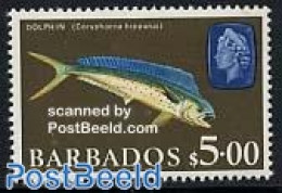 Barbados 1969 Definitive, Fish 1v, Mint NH, Nature - Fish - Vissen