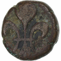 Inde Française , Louis XV, Doudou, N.d. (1715-1774), Pondichéry, Bronze, TTB - Other & Unclassified
