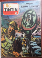 Tintin N° 37-1954 - Récit Complet Par Weinberg - Avec Page Volante Supplément - Tintin