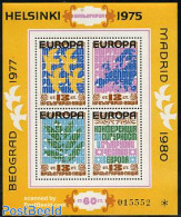 Bulgaria 1979 European Co-operation S/s, Mint NH, History - Nature - Various - Europa Hang-on Issues - Birds - Maps - .. - Ongebruikt