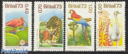 Brazil 1973 Birds 4v, Mint NH, Nature - Birds - Ongebruikt