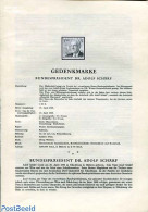Austria 1965 A. SCHARF 1V   BLACKPRINT, Mint NH, History - Unused Stamps