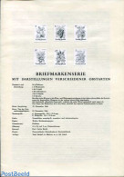 Austria 1966 FRUITS 6V      BLACKPRINT, Mint NH, Fruit - Nuevos