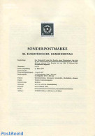 Austria 1975 EUR. COMMUNITI BLACKPRINT, Mint NH, History - Coat Of Arms - Europa Hang-on Issues - Neufs