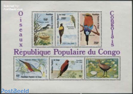 Congo Republic 1980 Birds S/s, Mint NH, Nature - Birds - Sonstige & Ohne Zuordnung
