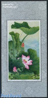 China People’s Republic 1980 Lotus Flowers S/s, Mint NH, Nature - Flowers & Plants - Nuovi
