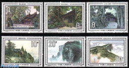 China People’s Republic 1984 Landscapes 6v, Mint NH, Art - Architecture - Nuevos
