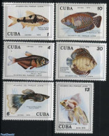 Cuba 1978 Aquarium Fish 6v, Mint NH, Nature - Fish - Nuevos
