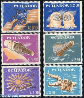 Ecuador 1966 Space 6v, Mint NH, Science - Transport - Astronomy - Space Exploration - Astrologia