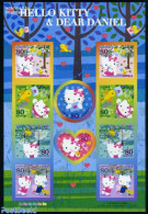Japan 2009 Hello Kitty 10v S-a M/s, Mint NH, Nature - Cats - Art - Children's Books Illustrations - Nuevos