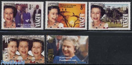 Kenia 1992 Accession Anniversary 5v, Mint NH, History - Nature - Kings & Queens (Royalty) - Birds - Case Reali