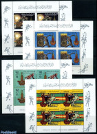Libya Kingdom 1979 Olympic Games 4 M/s, Mint NH, Sport - Olympic Games - Sport (other And Mixed) - Autres & Non Classés
