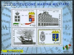 Italy 2011 Navy S/s, Mint NH, History - Transport - Coat Of Arms - Ships And Boats - Andere & Zonder Classificatie