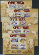 Liberia 2011 Civil War 20v (5 M/s), Mint NH, History - Transport - Militarism - Ships And Boats - Militaria