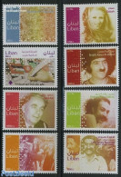 Lebanon 2011 Definitives, Artists 8v, Mint NH, Performance Art - Music - Music