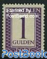 Suriname, Colony 1950 Postage Due 1 Gulden, Stamp Out Of Set, Mint NH - Autres & Non Classés