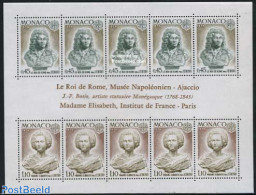 Monaco 1974 Europa S/s, Mint NH, History - Europa (cept) - Kings & Queens (Royalty) - Art - Sculpture - Unused Stamps