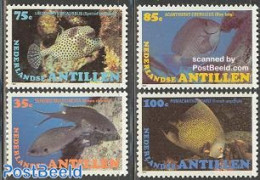 Netherlands Antilles 1982 Fish 4v, Mint NH, Nature - Fish - Fishes