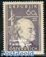 Austria 1950 J. Madersperger 1v, Mint NH, Science - Various - Inventors - Textiles - Unused Stamps